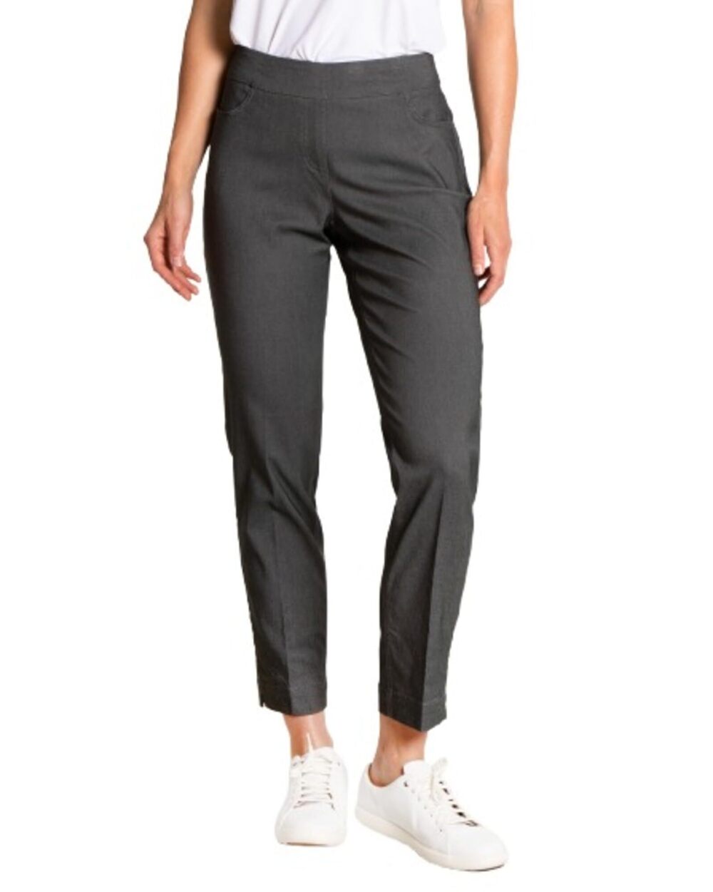 4393 Ankle Pant Charcoal,16